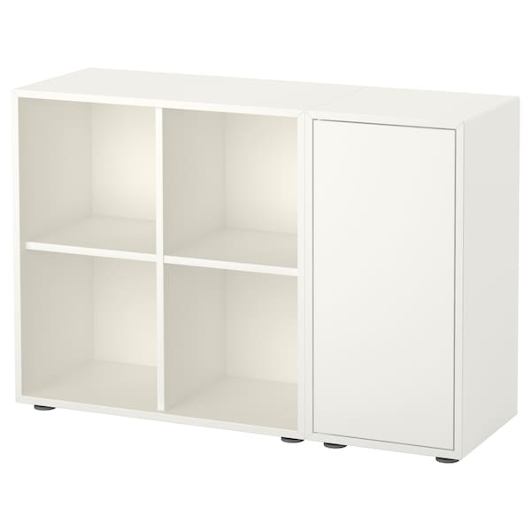 IKEA EKET storage combination with feet, 41 3/8x13 3/4x28 3/8 in White, Ikea Ireland | 8952EPNYV