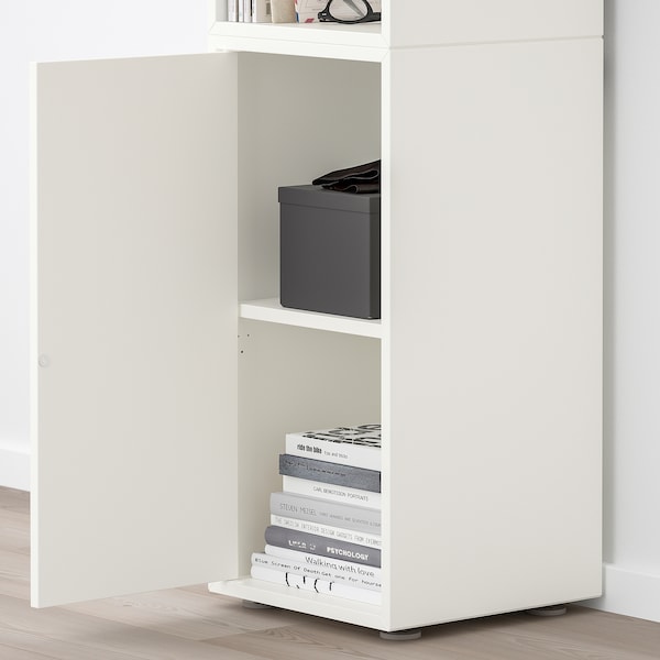 IKEA EKET storage combination with feet, 13 3/4x13 3/4x42 1/8 in White, Ikea Ireland | 0931GJVHP