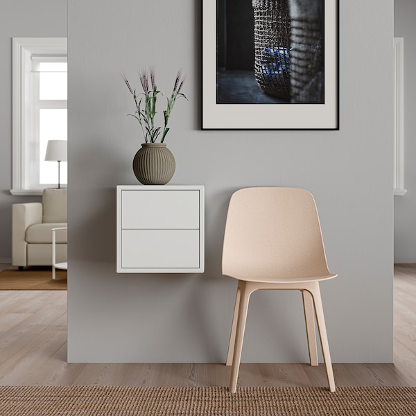 IKEA EKET wall cabinet with 2 drawers, 13 3/4x13 3/4x13 3/4 in White, Ikea Ireland | 1803UNXOC
