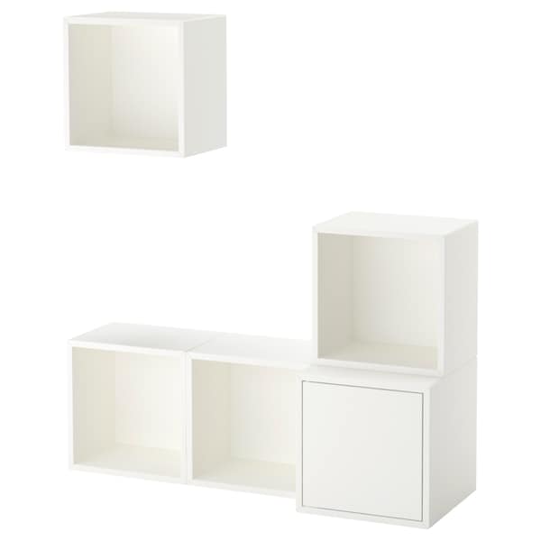 IKEA EKET wall-mounted cabinet combination, 41 3/8x13 3/4x47 1/4 in White, Ikea Ireland | 4172QGVNT