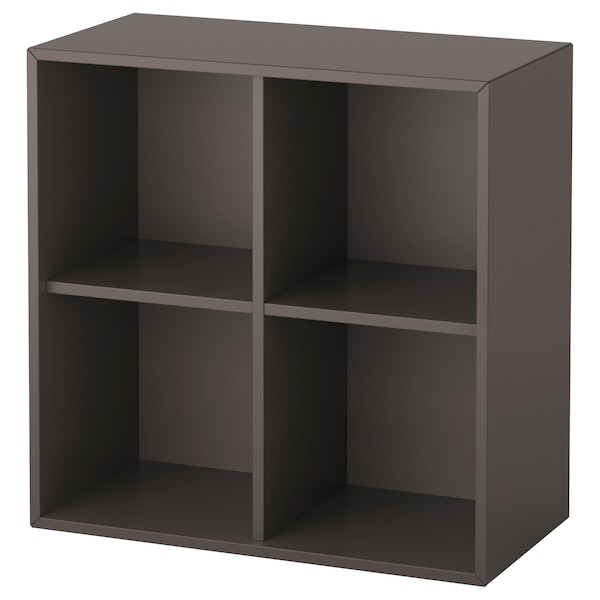 IKEA EKET wall-mounted shelf unit, 27 1/2x13 3/4x27 1/2 in Dark Gray, Ikea Ireland | 2098VFBTM