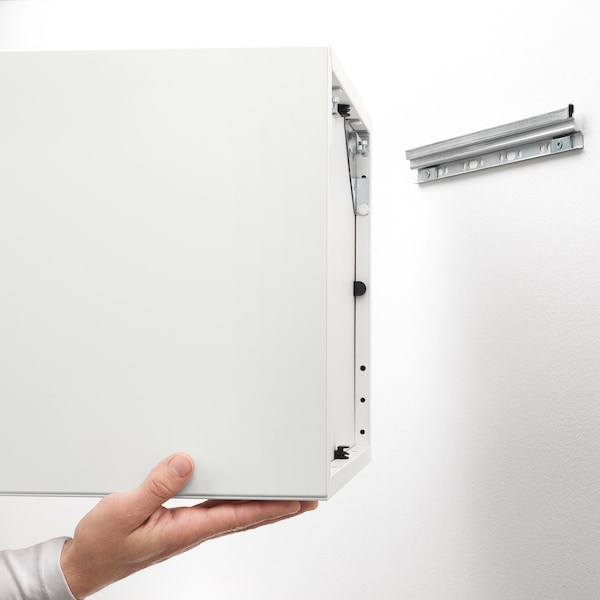 IKEA EKET wall-mounted shelving unit, 13 3/4x9 7/8x13 3/4 in White, Ikea Ireland | 0412LAPSF