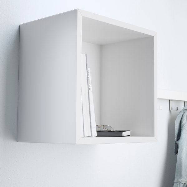 IKEA EKET wall-mounted shelving unit, 13 3/4x9 7/8x13 3/4 in White, Ikea Ireland | 0412LAPSF