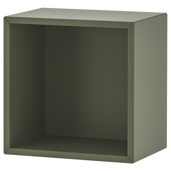 IKEA EKET wall-mounted shelving unit, 13 3/4x9 7/8x13 3/4 in Gray / Green, Ikea Ireland | 3814LAVWD