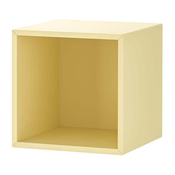 IKEA EKET wall-mounted shelving unit, 13 3/4x13 3/4x13 3/4 in Pale Yellow, Ikea Ireland | 5083WXTVS