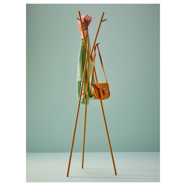 IKEA EKRAR Hat and coat stand, 66 1/2 in Dark Yellow, Ikea Ireland | 7938SLOQN