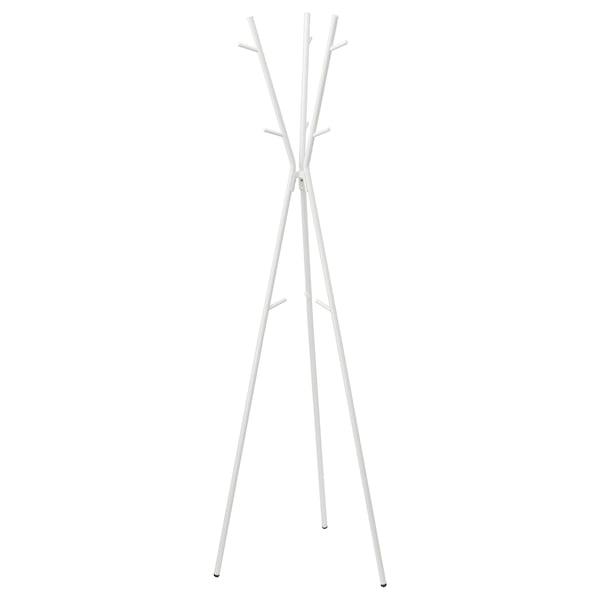 IKEA EKRAR Hat and coat stand, 66 1/2 in White, Ikea Ireland | 3762ZPYAE