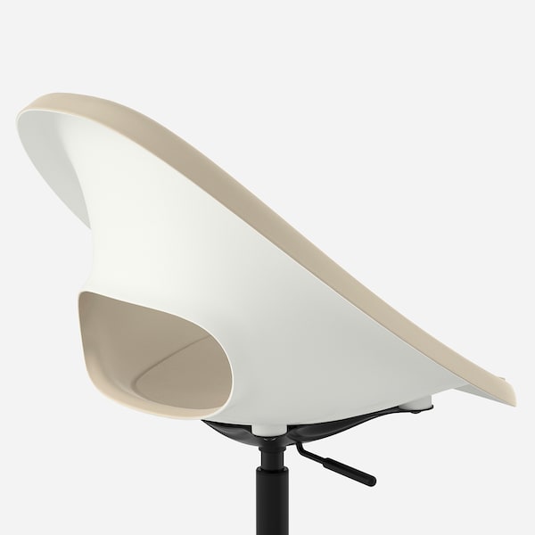 IKEA ELDBERGET / MALSKÄR swivel chair Beige / Black, Ikea Ireland | 4025CHIAQ