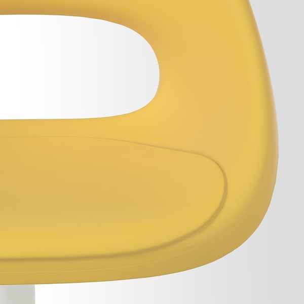 IKEA ELDBERGET / MALSKÄR swivel chair Yellow / White, Ikea Ireland | 1260PYIBT