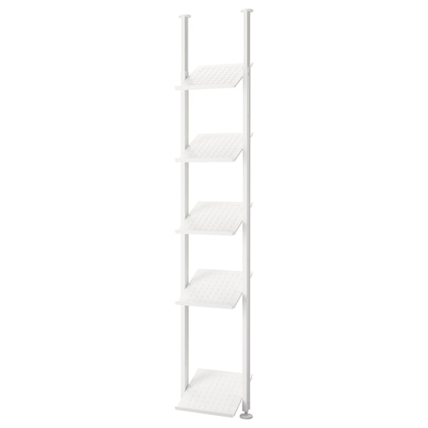 IKEA ELVARLI open storage combination, white, 20 3/8x14 1/8x87 1/4-137 3/4 in, Ikea Ireland | 0634UYTDV