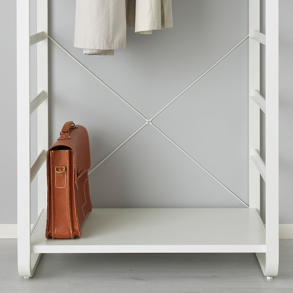 IKEA ELVARLI wardrobe combination, white, 33 1/4x21 5/8x85 in, Ikea Ireland | 8154JBHWG
