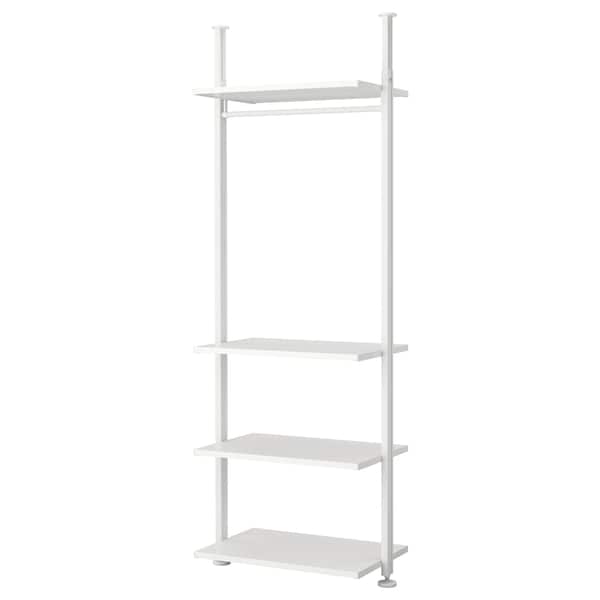 IKEA ELVARLI wardrobe combination, white, 36 1/8x20x87 1/4-137 3/4 in, Ikea Ireland | 1068ICSBD