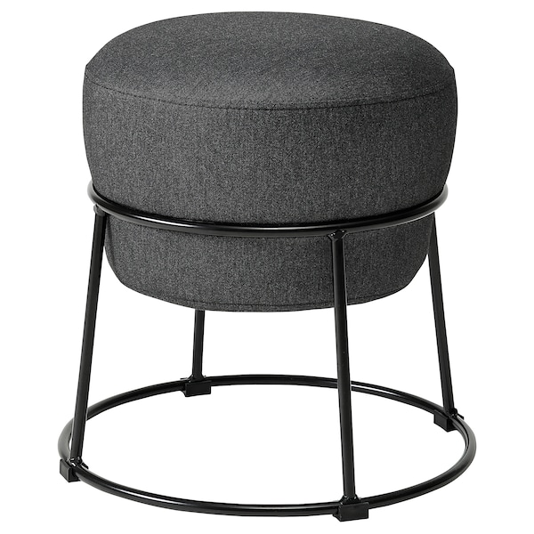 IKEA EMMISLÖV pouffe Vissle Dark Gray, Ikea Ireland | 4365MJWEK