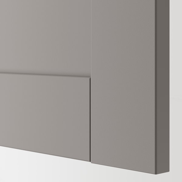 IKEA ENHET Bathroom vanity with 2 doors, 24x12 3/4x24 in Gray / Gray Frame, Ikea Ireland | 9814HWNDO