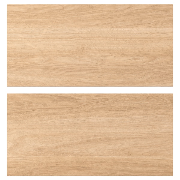 IKEA ENHET drawer front, 24x12 in, 2 pack Oak Effect, Ikea Ireland | 6175AXHBT