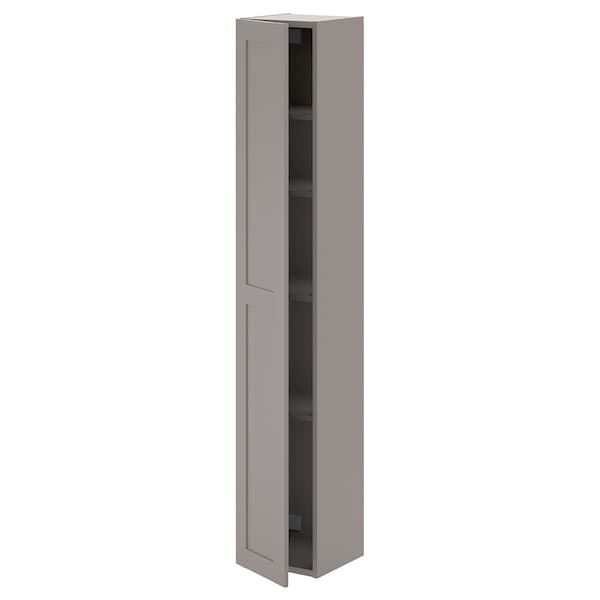 IKEA ENHET high cabinet/1 door, 12x12 3/4x72 in Gray / Gray Frame, Ikea Ireland | 3916CQGKA