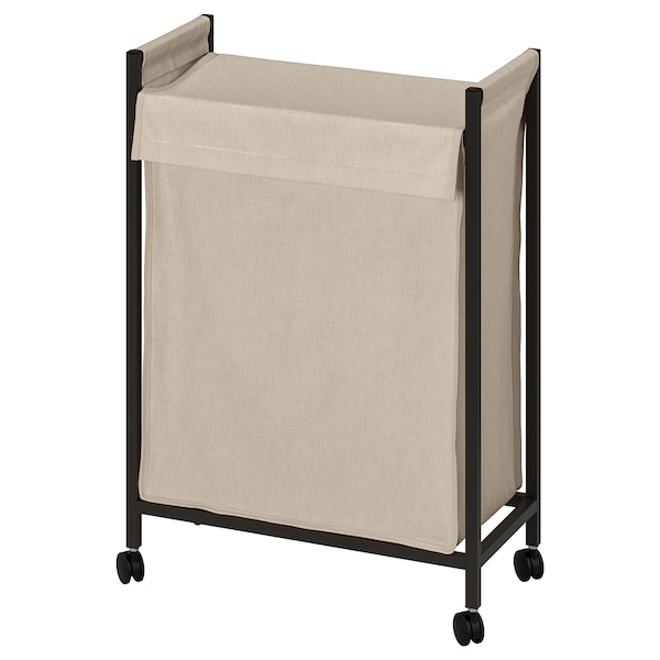 IKEA ENHET laundry bin with casters, 21 gallon Anthracite, Ikea Ireland | 0576QTGAC