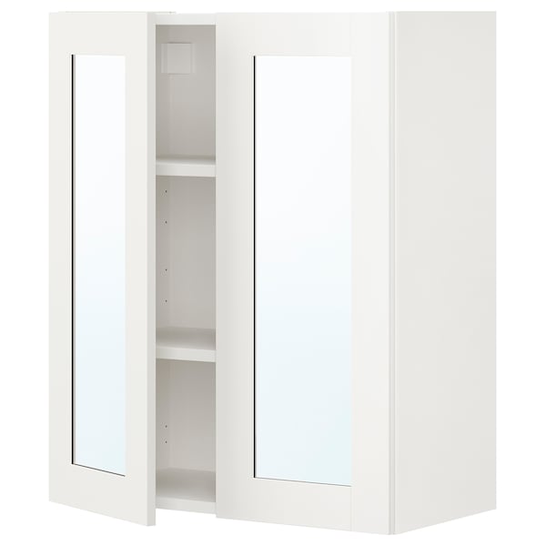 IKEA ENHET mirror cab/2 door, 24x12 3/4x30 in White / White Frame, Ikea Ireland | 0745AHLEW