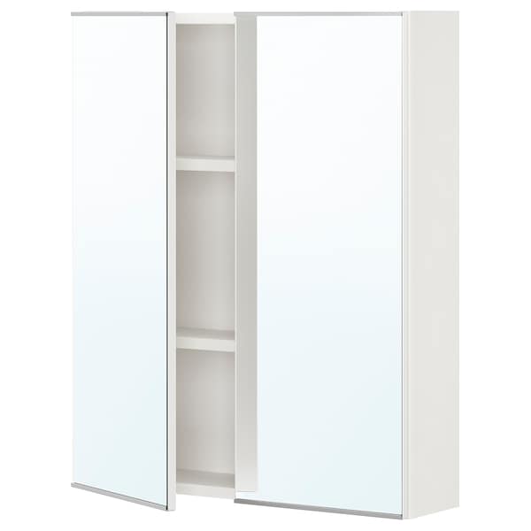 IKEA ENHET mirror cab/2 door, 24x6 3/4x30 in White, Ikea Ireland | 5347QNOHU