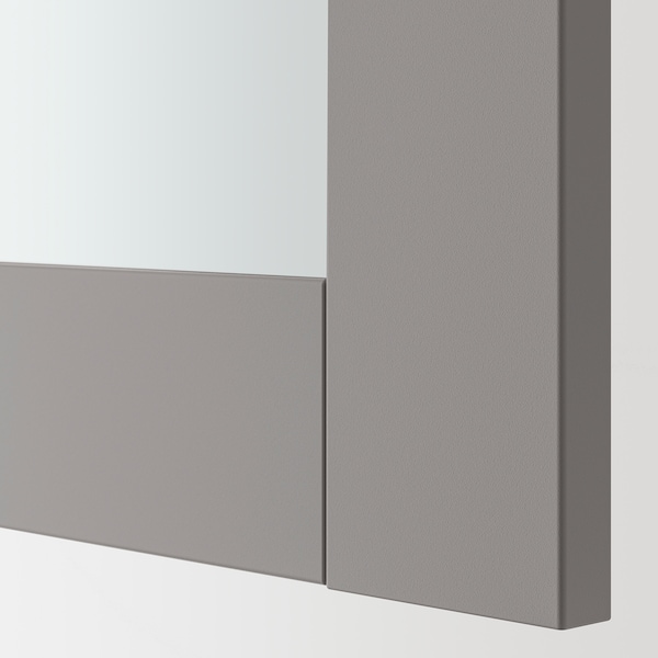 IKEA ENHET mirror cab/2 door, 24x6 3/4x30 in Gray, Ikea Ireland | 2849PLZHN