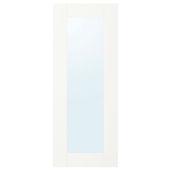 IKEA ENHET mirror door, 12x30 in White Frame, Ikea Ireland | 7250GVFKM