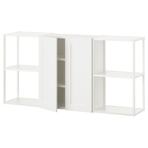 IKEA ENHET storage combination, 60x12 3/4x30 in White / White Frame, Ikea Ireland | 7238ZHXGW