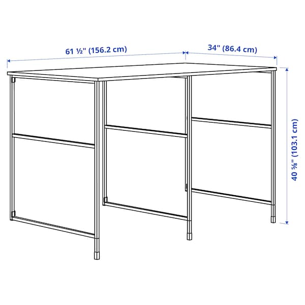 IKEA ENHET storage combination, 61 1/2x34x40 5/8 in White / White Laminate, Ikea Ireland | 6834KXFIM