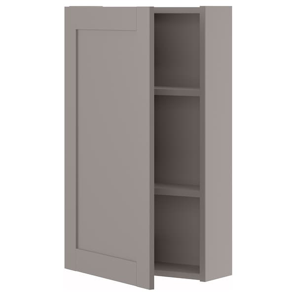 IKEA ENHET wall cabinet/1 door, 18x6 3/4x30 in Gray / Gray Frame, Ikea Ireland | 6583FXTOB