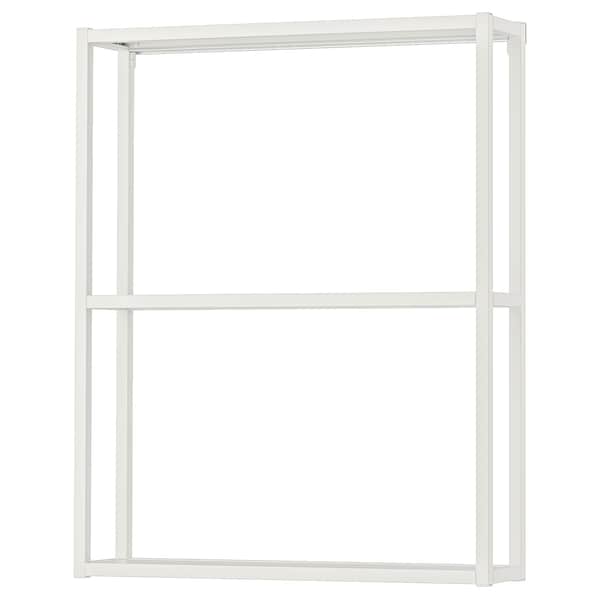 IKEA ENHET wall fr w shelves, 24x6x30 in White, Ikea Ireland | 5801EIJPL
