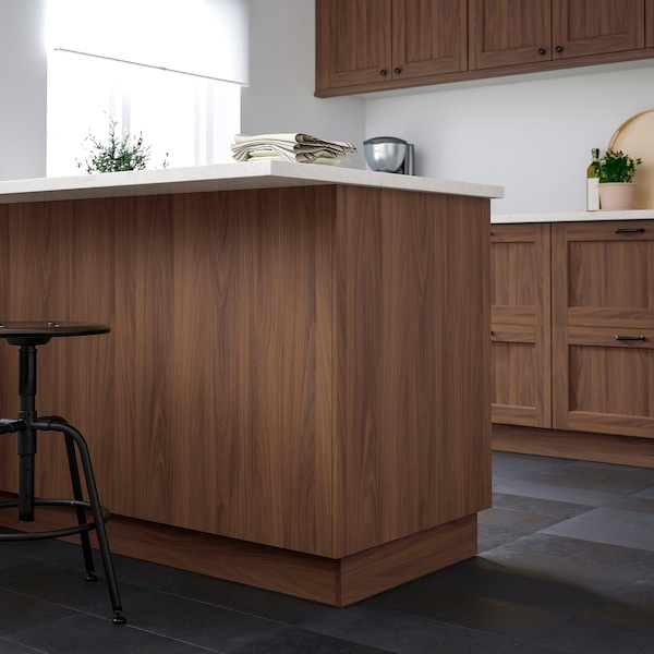 IKEA ENKÖPING cover panel, 15x31 1/8 in Brown Walnut Effect, Ikea Ireland | 0126UJHZI