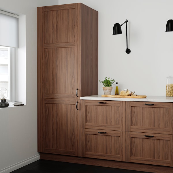 IKEA ENKÖPING door, 24x20 in Brown Walnut Effect, Ikea Ireland | 9453VAUDG