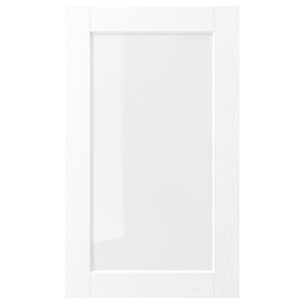 IKEA ENKÖPING glass door, 18x30 in White Wood Effect, Ikea Ireland | 6194NMHWE
