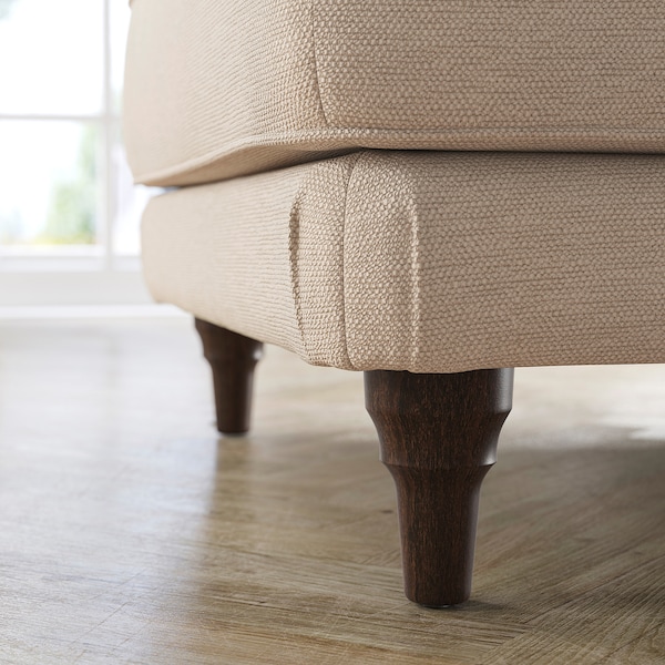 IKEA ESSEBODA ottoman Knäbäck Light Beige / Brown, Ikea Ireland | 0596BPZGS