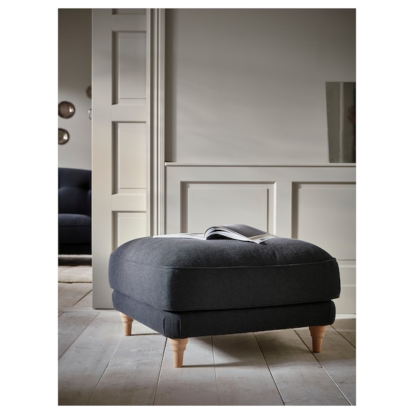 IKEA ESSEBODA ottoman Knäbäck / Anthracite Birch, Ikea Ireland | 0861KDNGQ