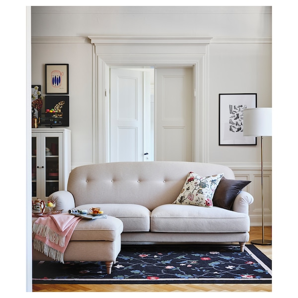 IKEA ESSEBODA ottoman Knäbäck / Light Beige Birch, Ikea Ireland | 5913AVGTN