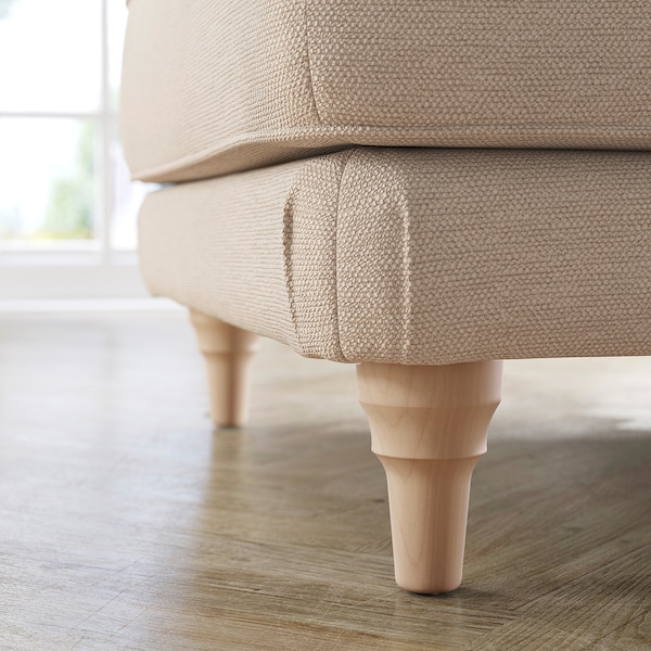 IKEA ESSEBODA ottoman Knäbäck / Light Beige Birch, Ikea Ireland | 5913AVGTN