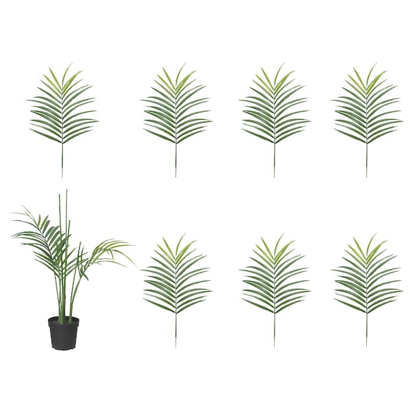 IKEA FEJKA artificial potted plant, indoor/outdoor, 9 in Kentia Palm, Ikea Ireland | 6943JOWRH