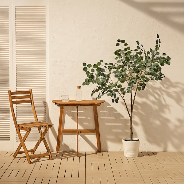 IKEA FEJKA artificial potted plant, indoor/outdoor, 7 ½ in Eucalyptus, Ikea Ireland | 3461GILNY