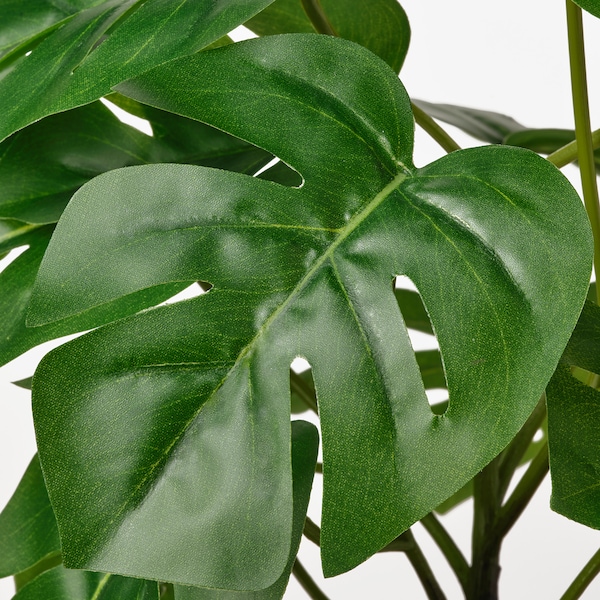 IKEA FEJKA artificial potted plant, indoor/outdoor, 4 ¾ in Monstera, Ikea Ireland | 3067UIOPH