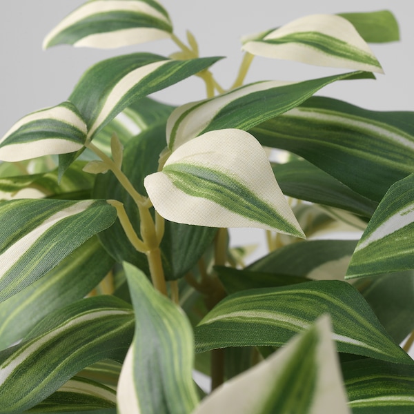 IKEA FEJKA artificial potted plant, indoor/outdoor, 4 ¾ in Tradescantia Zebrina, Ikea Ireland | 6739HGARB