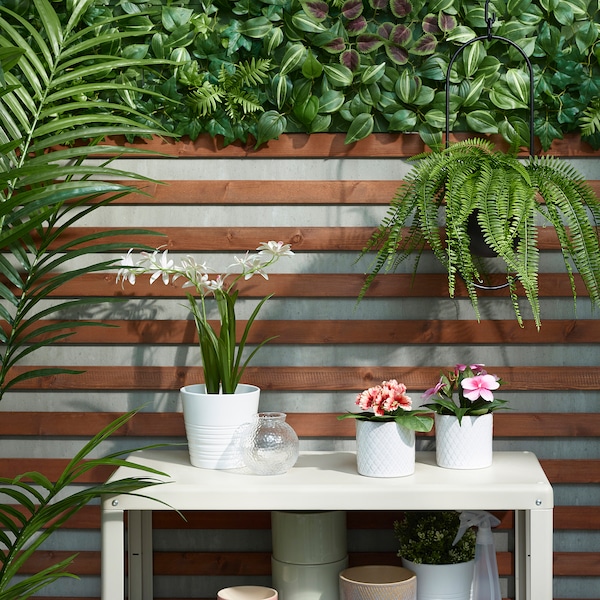 IKEA FEJKA artificial potted plant, indoor/outdoor, 4 ¾ in Hanging / Fern, Ikea Ireland | 7834VQKTU