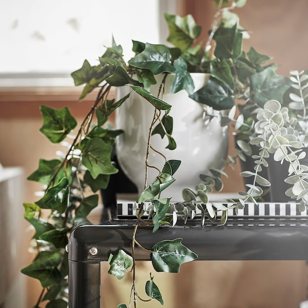 IKEA FEJKA artificial potted plant, indoor/outdoor, 4 ¾ in Hanging Ivy, Ikea Ireland | 0547OKWAQ