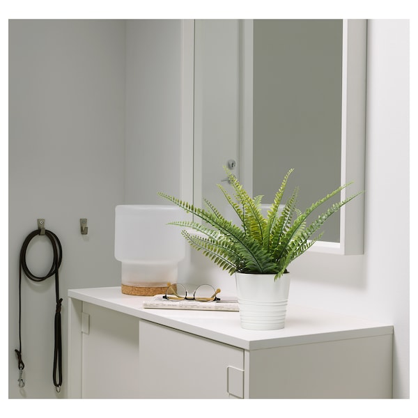 IKEA FEJKA artificial potted plant, indoor/outdoor, 3 ½ in Fern, Ikea Ireland | 3207WINXD