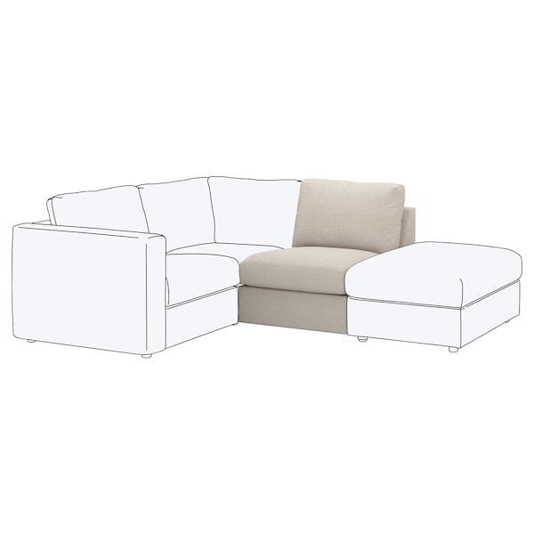 IKEA FINNALA 1-seat section Gunnared Beige, Ikea Ireland | 9413SNJCD