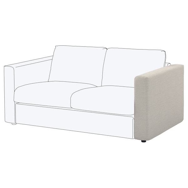 IKEA FINNALA Cover for armrest Gunnared Beige, Ikea Ireland | 3724JGKRO