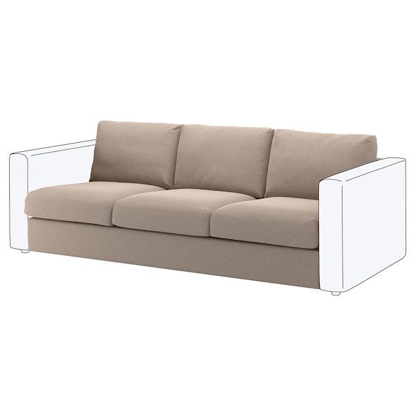 IKEA FINNALA Cover for sofa section Tallmyra Beige, Ikea Ireland | 0837TZSRC