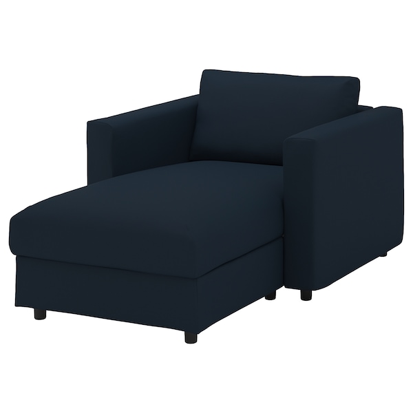 IKEA FINNALA chaise cover Orrsta Black / Blue, Ikea Ireland | 3054RMDYQ