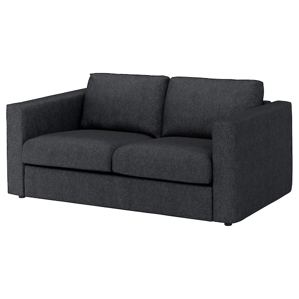 IKEA FINNALA cover for loveseat Tallmyra Black / Gray, Ikea Ireland | 4506TCYIF