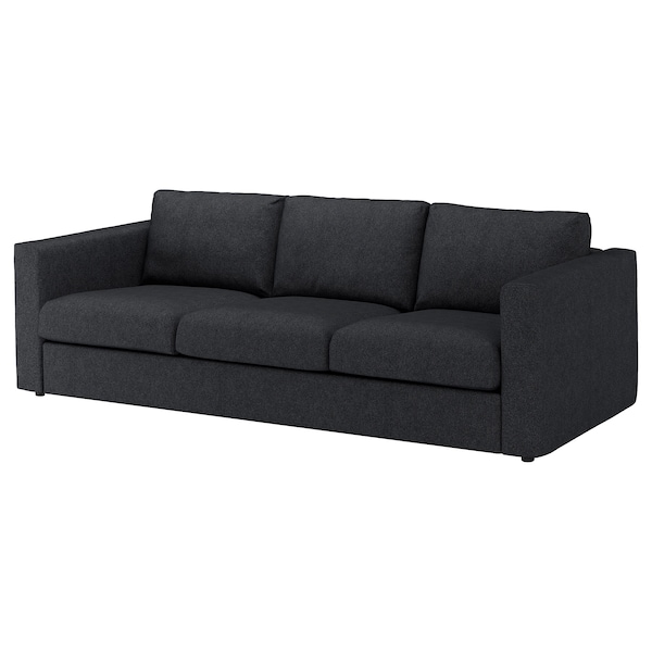 IKEA FINNALA cover for sofa Tallmyra Black / Gray, Ikea Ireland | 3096HTCNE
