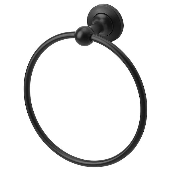 IKEA FINNINGEN towel hanger, black, Ikea Ireland | 9506ZMBGE
